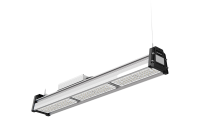 PRISMOID 150W LED linear high bay, IP65, 1-10V dimmable, Silver, 880mm, 5000K