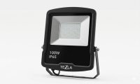 Tezla Commercial 110v/240v 100W 12,000 Lumen LED Flood