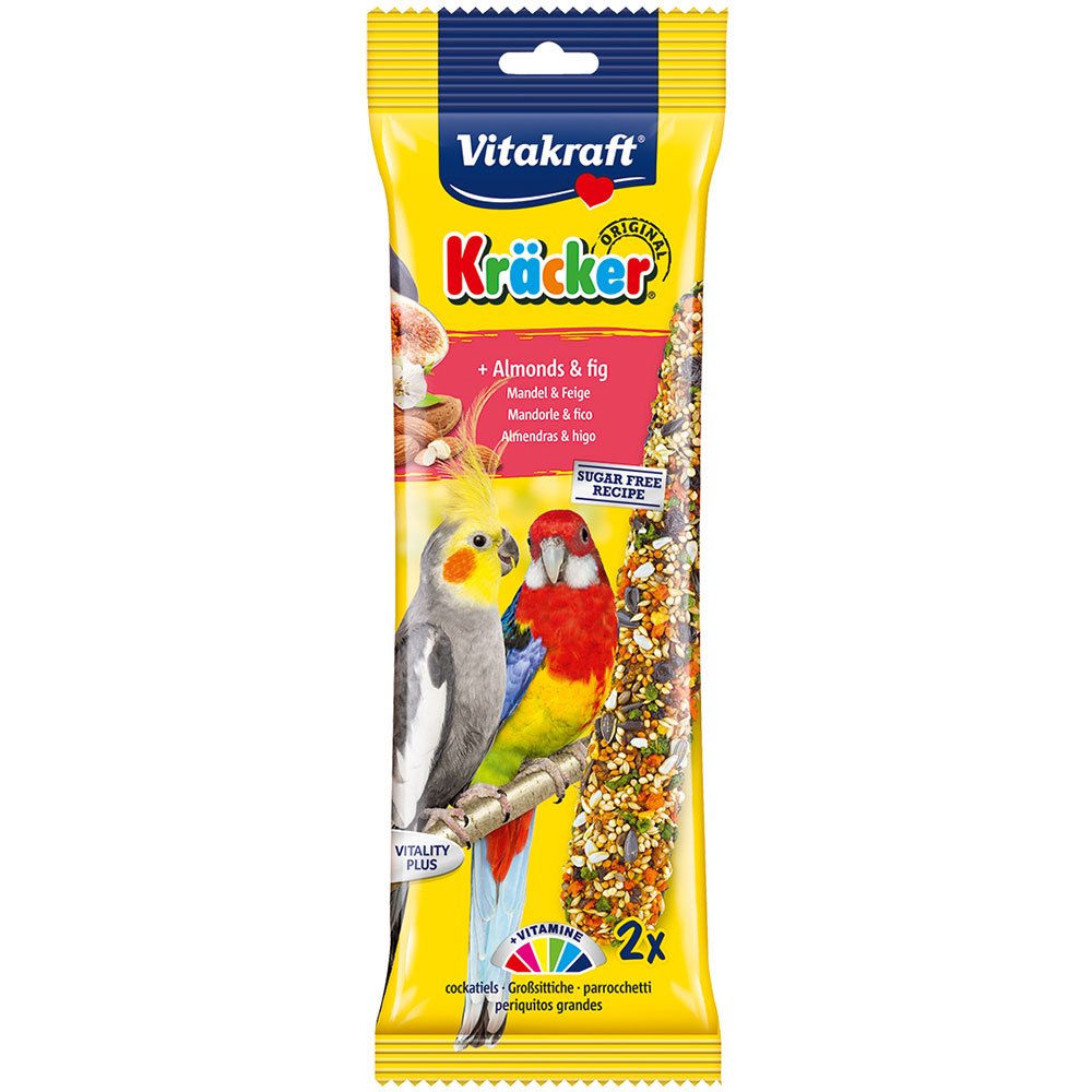 Vitakraft Kracker Cockatiel Almond & Fig Sticks 1x5