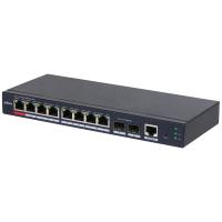 Dahua 10-Port Managed Desktop Gigabit Switch with 8-Port PoE