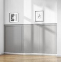 Modern Wall Panel Kit with Decorative Capping