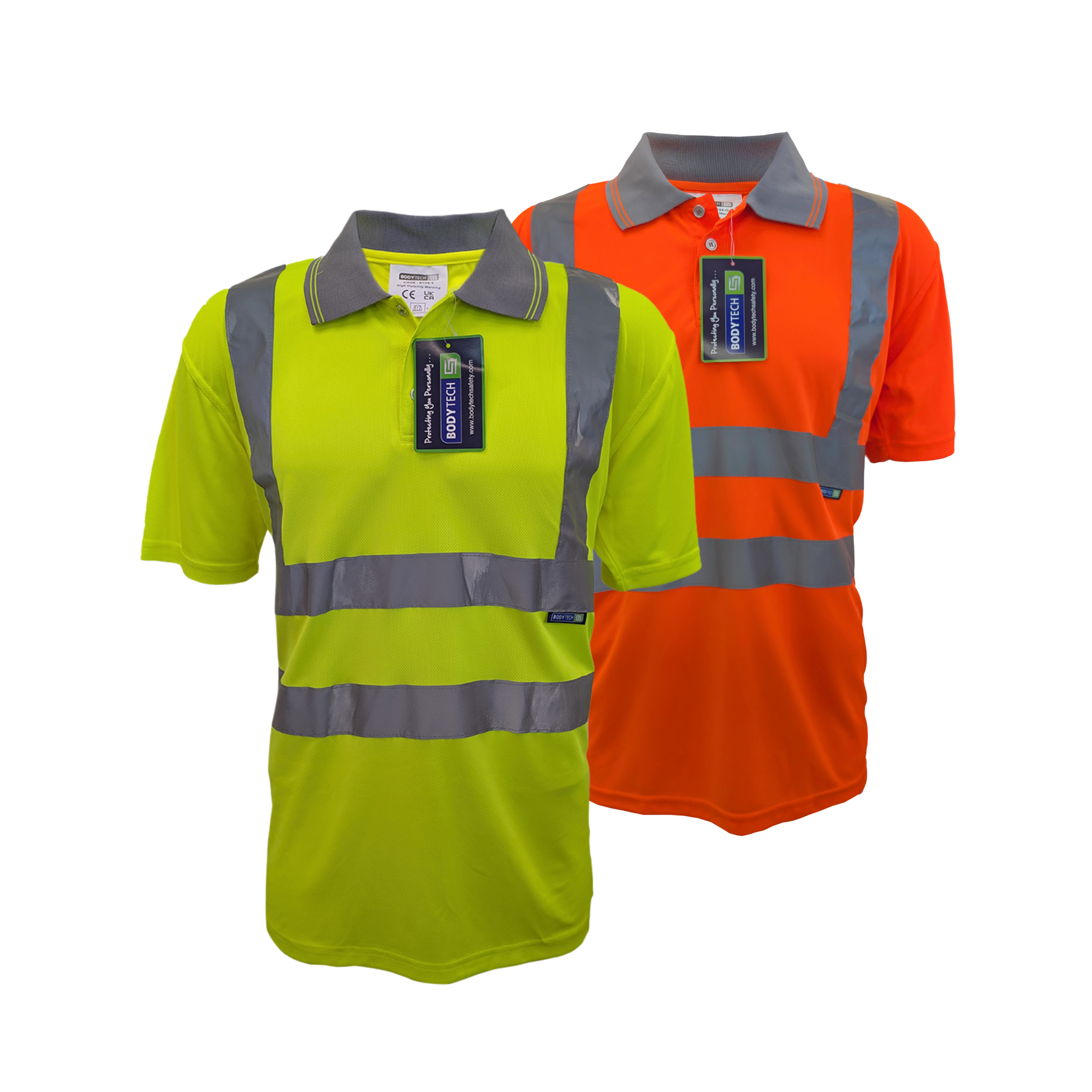 Hi Vis Short Sleeve Polo Shirt