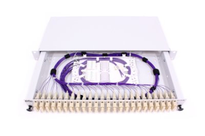 ODF 19&rdquo; 1U 48xSC/PC (24xSCDX) MM Fully Loaded (OM4)