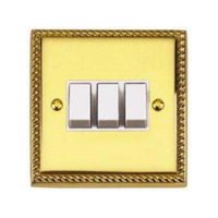 BRASS HERITAGE 3G 2W SWITCH