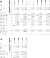 Intensiv SA Diamond Short Tapered Bur Size 024 - DMI Dental Consumables Ireland - Next Day Delivery