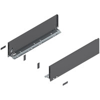 LEGRABOX Drawer Side, Height K (128.5 mm), NL=500 mm, Left/Right