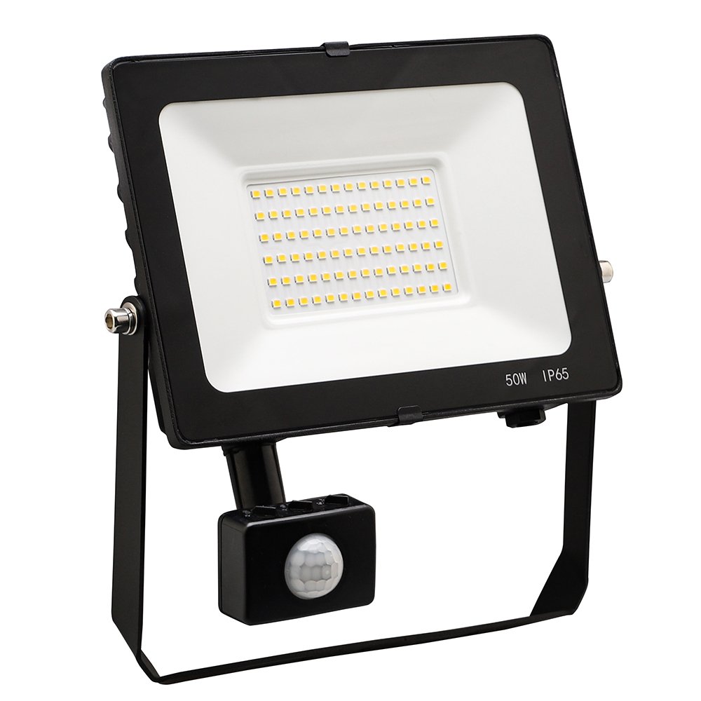Comet LED Floodlight with PIR 50W