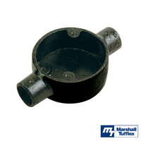 MT Supertube 20mm Through Box - Metal