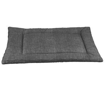 Snug & Cosy Grey Steel Crate Mat 122 x 76cm