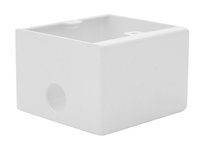 Kelsey Single Gang Wall Box - White