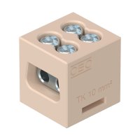 OBO Ceramic Terminal, Double, TK 10mm&sup2;