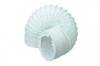 150mm x 6M WHITE FLEXIBLE DUCT 666