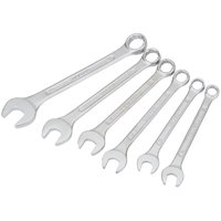 Draper Combination Spanner Set 6 Piece 10,11,12,13,14,17mm - Redline