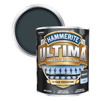 Hammerite Ultima Smooth Dark Grey Paint Tin