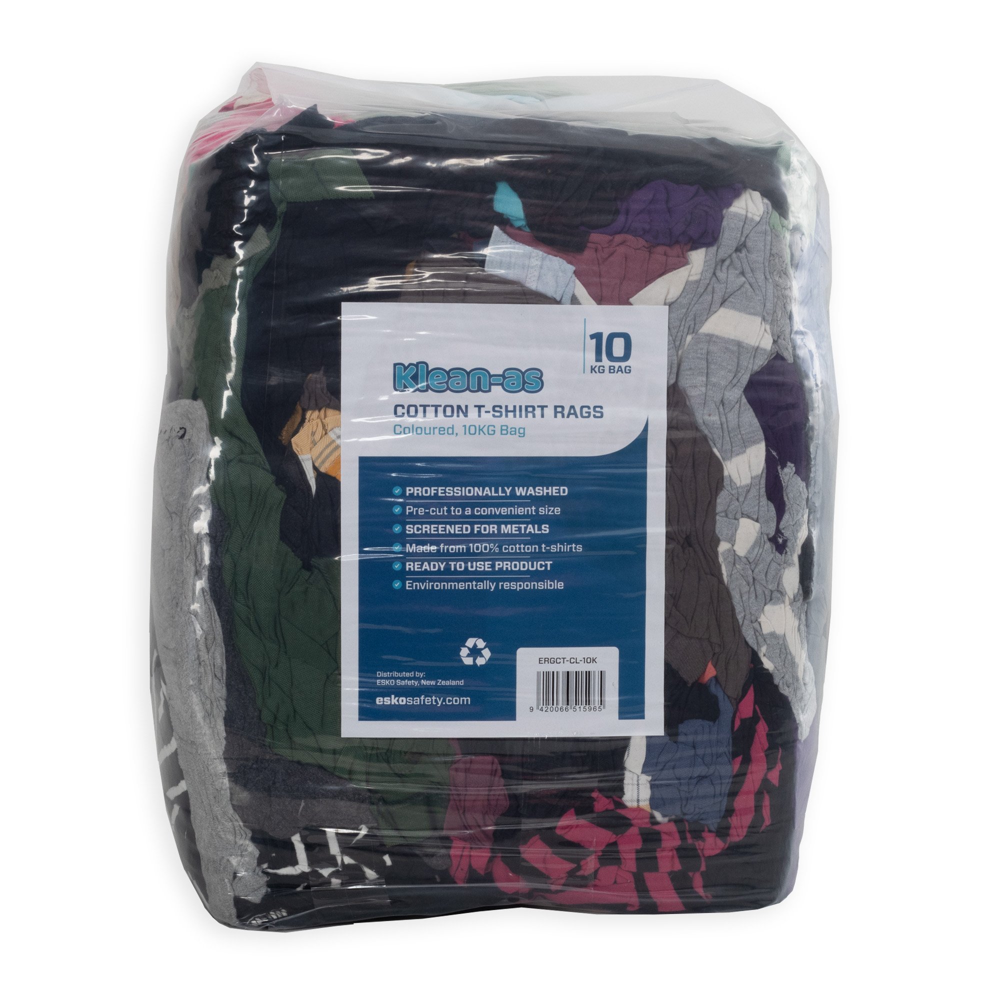 Coloured 100% Cotton T-Shirt Rags
