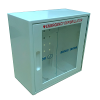 Steroplast Wall-Mounted Indoor Defibrillator Cabinet with Alarm