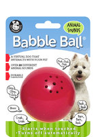 Pet Qwerks Animal Sounds Babble Ball Medium x 1