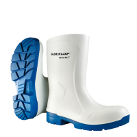 Dunlop Short Grip Food Pro Wellington , White