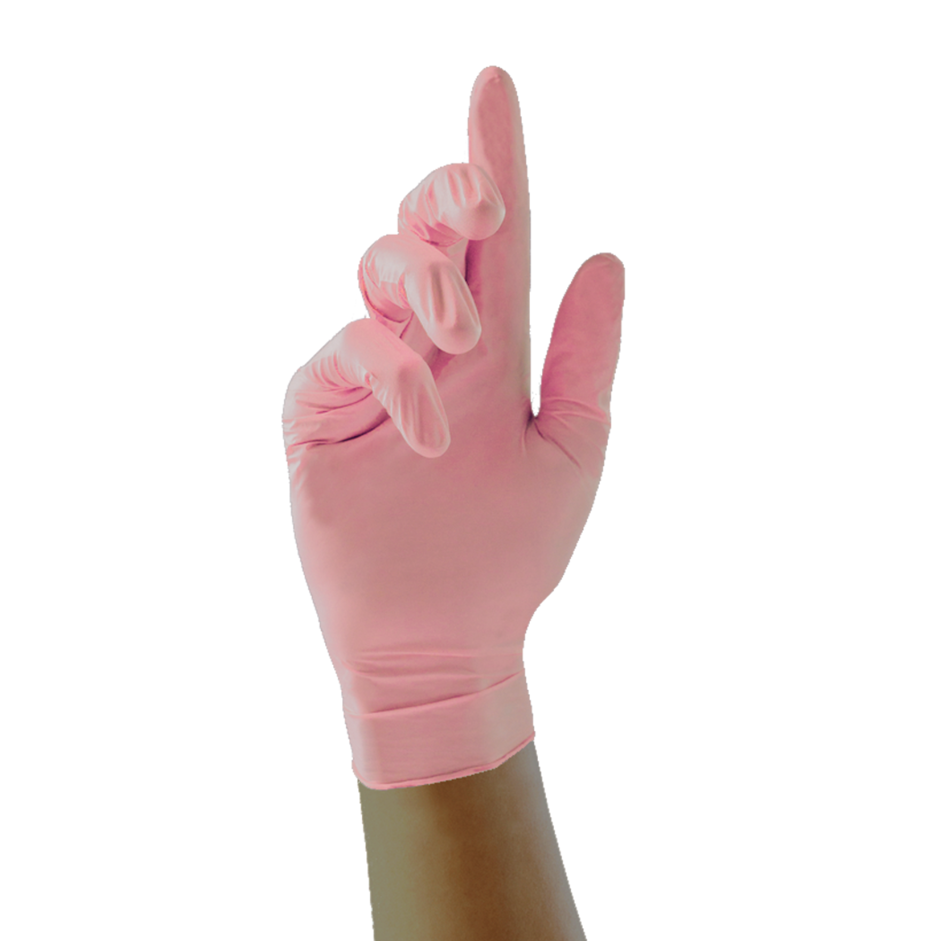 HandSafe Pink Nitrile Powder Free Examination Glove
