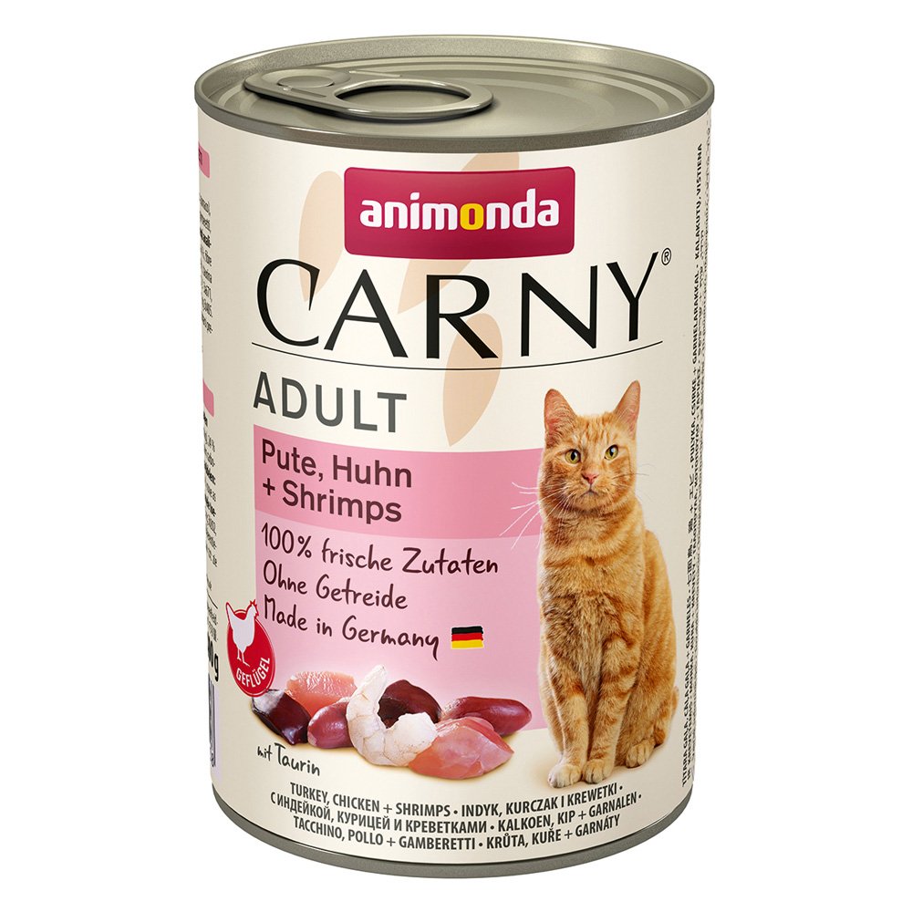 Animonda Carny Adult Cat Turkey Chicken & Shrimps