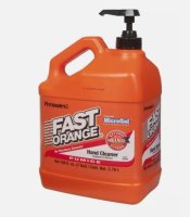 Orange Hand Cleaner Bottle 3.78Ltr