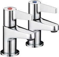 Bristan Design Utility Lever Basin Taps Chrome DUL 1/2 C