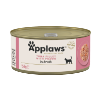 Applaws Cat Can - Tuna & Prawn in Broth 156g x 24