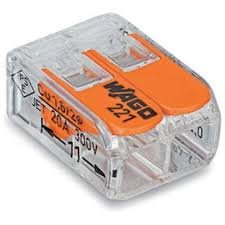 Wago 2P Compact Lever Connectors 221-412