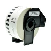 Compatible Brother DK22225 Black on White 38mm x 30.48m Pack of 5