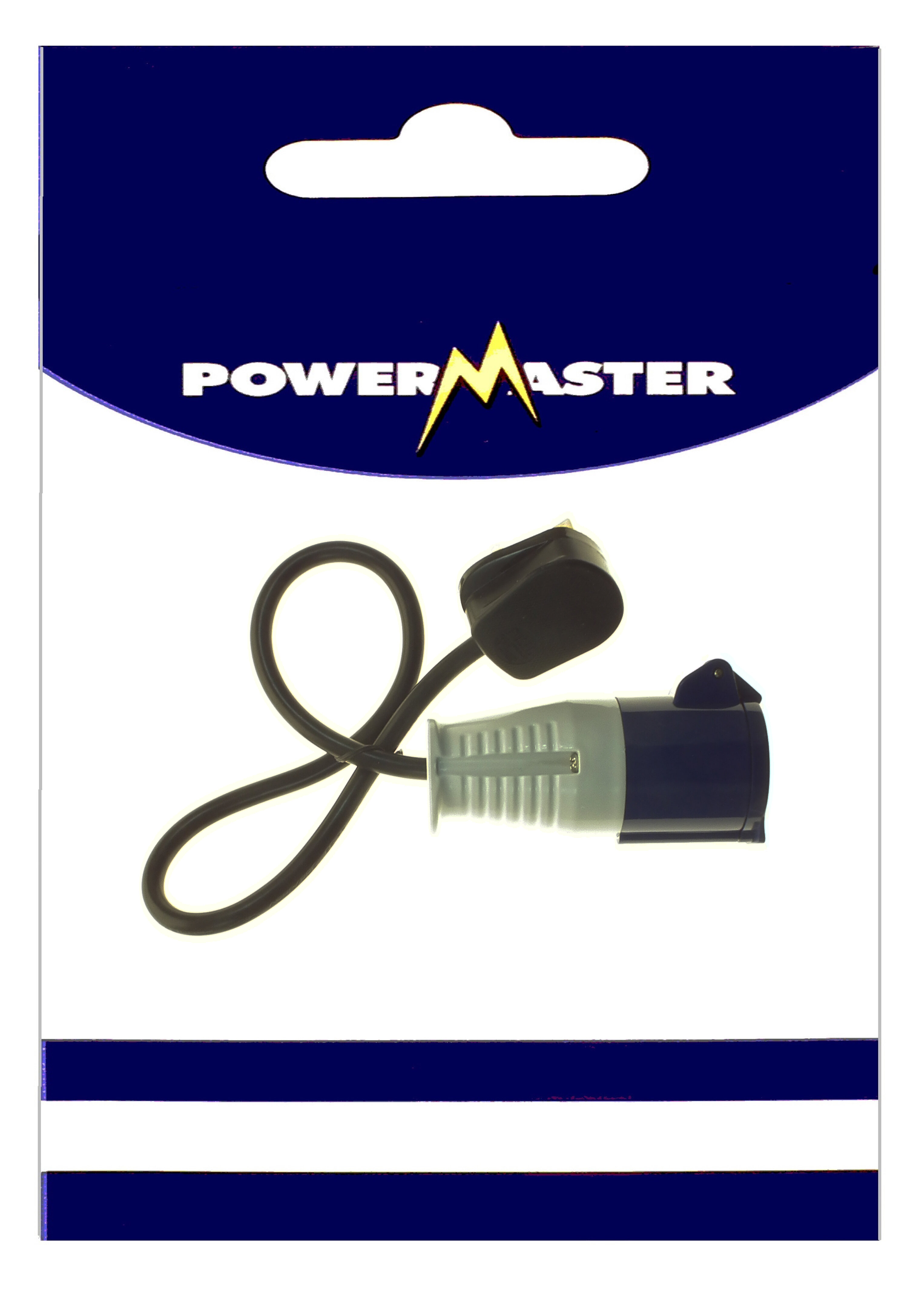 POWERMASTER  16AMP BLUE SOCKET & 13AMP PLUG TOP