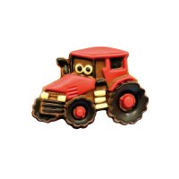 Gwynedd - Ted the Tractor - decorated solid milk chocolate - appr 30pcs x 1kg
