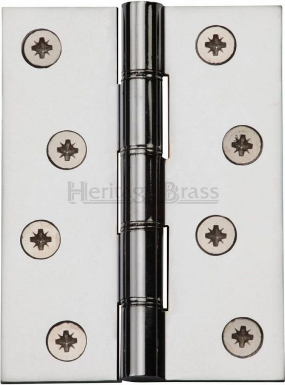 HG99-355-PC - Heritage Brass Hinge Brass With Phosphor Washers 4 x 3 Polished Chrome Finish
