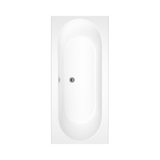 Tucker French 1800 x 800mm Double Ended Plain Bath (No Taphole)