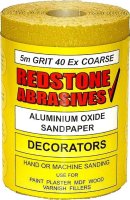 REDSTONE ABRASIVES YELLOW 40 GRIT (5M)