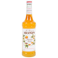 Passion Fruit Syrup Monin Glass Bottle 70cl