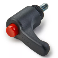 Adjustable Handles with Threaded Studs Type 2 M8 X 40.0mm X 73.5mm X 43.0mm Orange