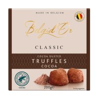 Belgian cocoa dusted truffles 12x200g