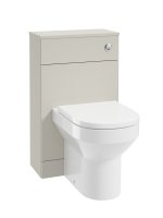 CORTA BACK TO WALL WC UNIT WHISPERING WILLOW-CHROME BUTTON