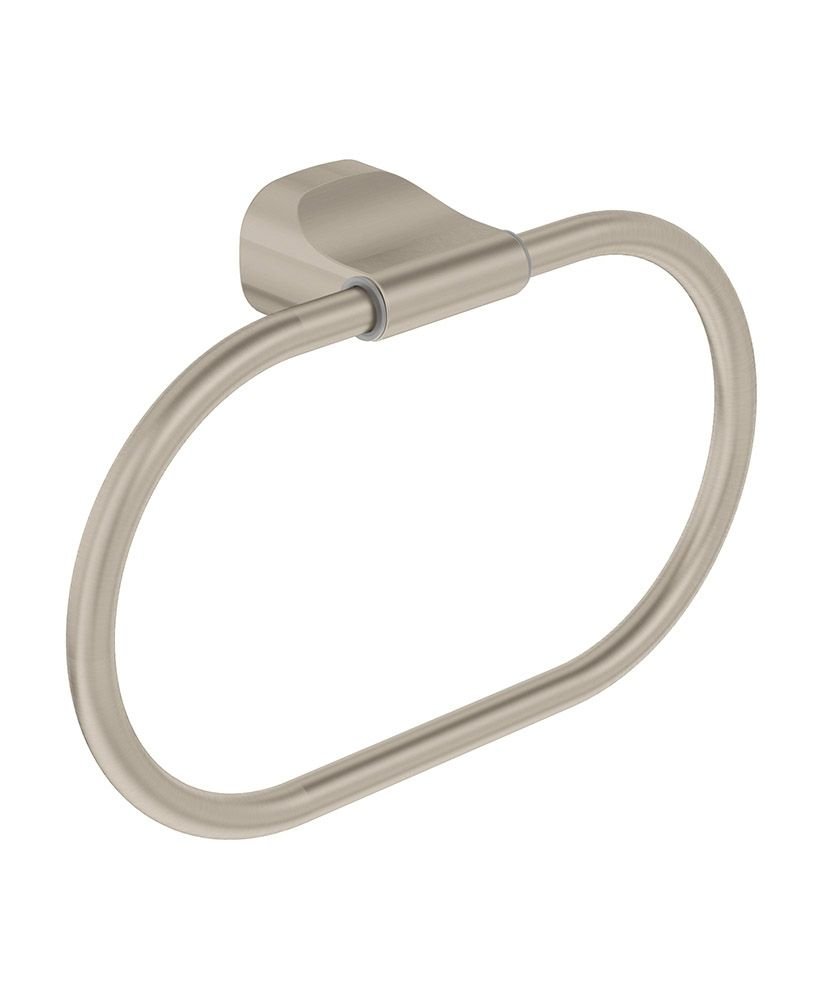 ARCANA TOWEL RING BRUSHED NICKEL