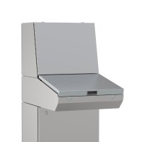 MPLS122 nVent Hoffman Console desk lid, 1200, Stainless 304