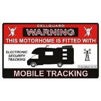 Tracking Fitted Sticker Motorhome