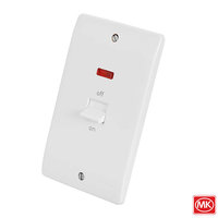 MK 50A DP 2G Vertical Cooker Switch Neon K5215WHI