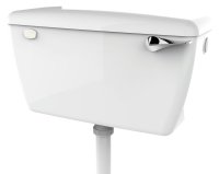 DUDLEY TRISHELL LOW LEVEL 6LTR CISTERN WHITE
