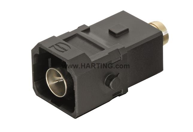 Cat.6A 8 position Male with snap-in latch Crimp type for 0.08 to 0.25mm wire