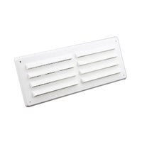 BM463F WHITE 9X3 LOUVRED VENT