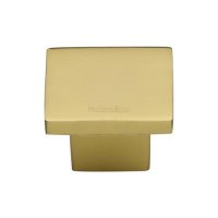 C1254-32-PB - Square Cabinet Knob PB 32mm