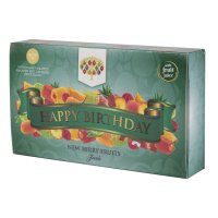New Berry Fruits Jewels in Happy Birthday gift carton - 12x130g