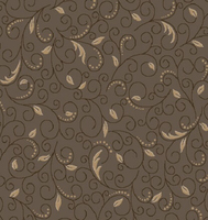 CONTESSA SCROLL LEAF SAND/BROWN 4M
