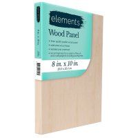 Elements Wooden Panel 10" x 8"