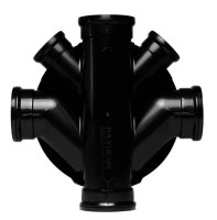 Polydrain 6x6x4" Inspection Chamber Base 450mm Diameter